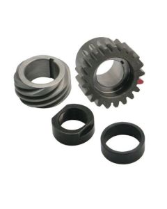 S&S Cycle 1990+ BT Pinion Shaft Conversion Gear Kit - Red - 33-4148