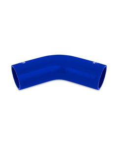 Mishimoto 3.5in. 45 Degree Silicone Coupler - Blue - MMCP-3545BL