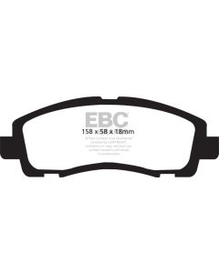 EBC 05-14 Honda Ridgeline 3.5 Extra Duty Front Brake Pads - ED91753