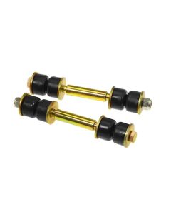 Prothane Universal End Link Set - 4 3/4in Mounting Length - Black - 19-412-BL