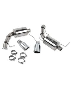 Roush 2011-2014 Ford Mustang V8 Enhanced Sound Dual Axle-Back w/ Round Tips - 421127