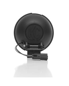 KC HiLiTES Apollo Pro 5in. Halogen Light 55w Spread Beam (Single) - Black - 1451