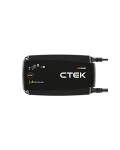 CTEK PRO25SE Battery Charger - 50-60 Hz - 12V - 19.6ft Extended Charging Cable - 40-327