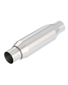 Borla CrateMuffler Resonator Option 2.25in Center/Center 3.5in Round x 10in - 400937