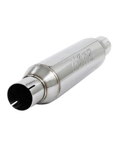 MBRP T304 Stainless Steel 2.5" PRO Series Resonator 16" body 20" Overall - R1012