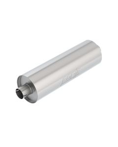 Borla 2.75in In/Out 7.75in Diameter x 24in L Universal Muffler - Heavy Duty Truck Applications - 401158