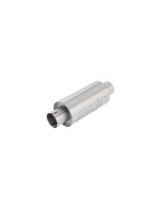 Borla Universal Resonator Option 2.75in Center/Center 5in Round x 10in - Notched Neck - 401342