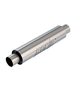 Borla XR-1 Low Profile Multicore 2.5IN Outlet/Inlet / 4IN x 16IN / 21IN OAL Round Muffler - 401382