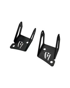 Rigid Industries Jeep JK - A-Pillar Mount Kit - Mounts set of Dually/D2 - 40331