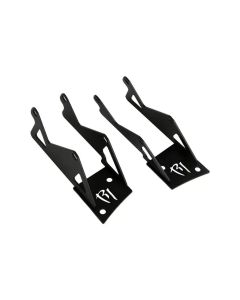 Rigid Industries Jeep JK - Double A-Pillar Mount - Mounts 2 sets of Dually/D2 - 40335