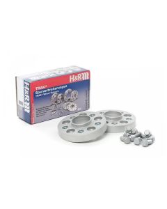 H&R Trak+ 20mm DR Spacer Bolt Pattern 5/120 CB 72.5mm Bolt Thread 14x1.25 - Black - 4075726SW