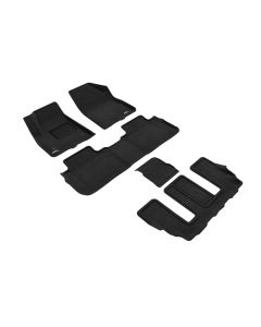 3D Maxpider 17-23 GMC Acadia With Bucket 2Nd Row Elegant Black R1 R2 - L1GM02204709