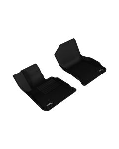3D MAXpider 2014-2020 BMW 4 Series F32/F33/F36 Kagu 1st Row Floormat - Black - L1BM05611509