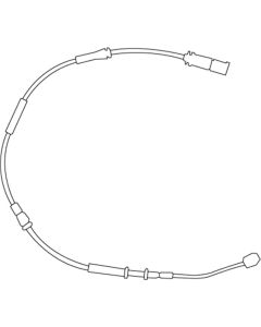 EBC 2015+ Mini Cooper Hardtop (F55) 1.5L Turbo (4 Lug Rotor) Rear Wear Leads - EFA185