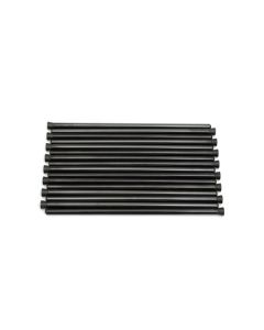 COMP Cams Hi-Tech Steel Pushrods for Ford FE Engines 1965-1976, 5/16" Diameter, 16.000" Length, Welded Ends, Black Finish - 7999-16