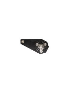 KC HiLiTES Jeep JK 50in. Overhead Xross Bar Light Mount (Bar Only/Req. Mount Brackets) - Black - 7419