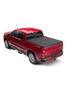 Lund 14-17 Chevy Silverado 1500 (6.5ft. Bed) Genesis Elite Tri-Fold Tonneau Cover - Black - 958193