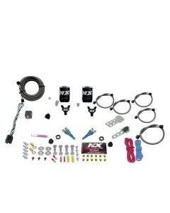 Nitrous Express Dual Nozzle Sport Compact Nitrous Kit (35-50-75HP) w/o Bottle - 20616-00