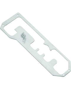 DragonFire Racing 19-22 Honda Talon Shifter Plate  - Stainless Steel - 522635
