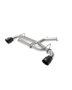 aFe Takeda Exhaust Axle-Back 19-20 Hyundai Veloster N 304SS Black Dual Tips Exhaust - 49-37009-B