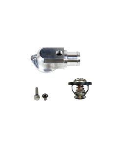 Granatelli 18-19 Jeep Trackhawk Billet Thermostat Housing w/180 Deg Thermostat - 430180