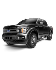 Bushwacker 18-20 Ford F-150 (Excl Models w/Tech Pkg) Pocket Style Flares 4pc - Agate Black Met - 20945-32