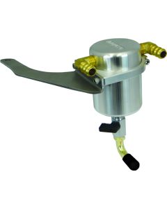 Moroso 15-17 Ford Mustang GT Air/Oil Separator Catch Can - Large Body - Billet Aluminum - 85522