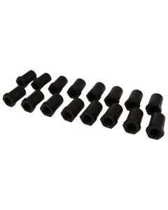 COMP Cams Poly Lock 1/2in Hi-Tech Valve Spring Retainer, Steel, Black Finish, Single Fitment for Performance Engines - 4657-1
