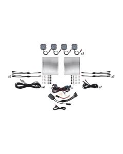 Diode Dynamics RGBW Rock Light Installer Kit w/Controller (12-pack) - DD7748C