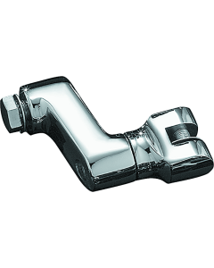 Kuryakyn Offset Peg Mount With 1/2in-13 Mount Bolts Chrome (Pair) - 7996