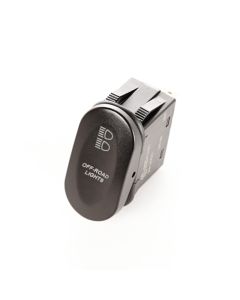Rugged Ridge 2-Position Rocker Switch Off-Road Lights Amber - 17235.09