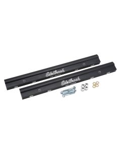 Edelbrock Fuel Rail Kit for Use w/ 70855 BBC Tunnel Ram Manifold (4) -8 An Female Ends - 3659