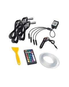 Oracle Fiber Optic LED Interior Kit - ColorSHIFT (4PCS) - ColorSHIFT SEE WARRANTY - 4233-333-4