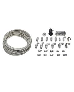 DeatschWerks 16-19 Cadillac CTS-V X2 Series Pump Module -8AN Feed w/ -6AN Return PTFE Plumbing Kit - 6-620