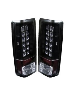 Spyder Chevy Astro/Safari 85-05 LED Tail Lights Black ALT-YD-CAS85-LED-BK - SPYD-5001023