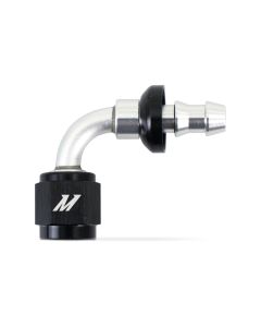 Mishimoto 90-Degree Push Lock Fitting - 4AN - MMFT-PL-490