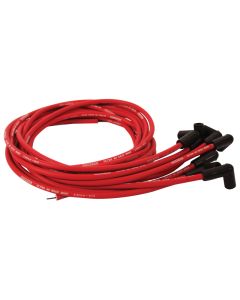 Moroso Universal Ignition Wire Set - Ultra 40 - Unsleeved - 90 Degree - Red - 73810