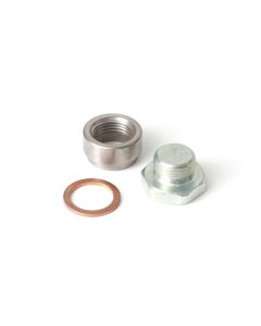 Haltech O2 Sensor Weld-On Bung w/Copper Washer & Blanking Plug M18 x1.5 - HT-010702