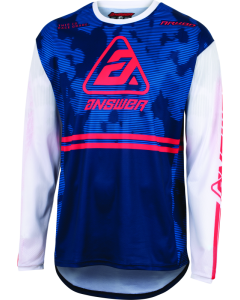 Answer 23 Arkon Trials Jersey Blue/White/Red - XS - 447373