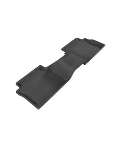 3D MAXpider 2014-2018 Mazda Mazda3 Kagu 2nd Row Floormats - Black - L1MZ04321509