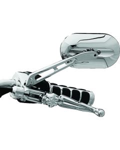 Kuryakyn Magnum Plus Mirror Large Convex Glass Chrome - 1409