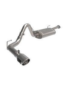 aFe 16-22 Toyota Tacoma Apollo GT Series 2.5in. - 3in. 409 SS Cat-Back Exhaust w/ Polished Tip - 49-46063-P