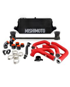 Mishimoto 2022+ WRX Front Mount Intercooler Kit BK Core WRD Pipes - MMINT-WRX-22BKRD