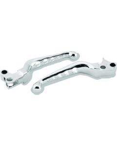 Bikers Choice 96-16 BigTwin 96-03 XL Chrome O Series Holed Lever Set Cable Clutch Only - 482714