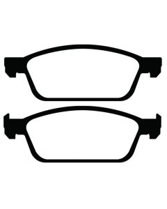 EBC 13+ Ford Escape 1.6 Turbo 4WD Ultimax2 Front Brake Pads - UD1645