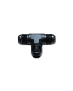 Vibrant -16AN Flare Tee Adapter Fitting - Aluminum - 10486
