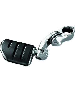 Kuryakyn Tour Tech Trident Dually 4in Back Arm With 1-1/4in Clamps Chrome - 7585