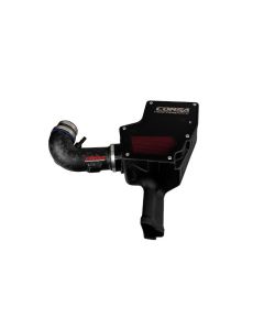 Corsa Performance Air Intake Closed Box With Drytech 3D Forged Carbon Fiber Black Ford Mustang GT 20