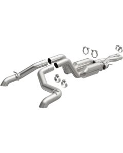 MagnaFlow Cat-Back 2021 Jeep Wrangler 6.4L Rock Crawler Series Dual Exit Stainless Exhaust - 19582