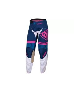 Answer 23 Arkon Trials Pant Blue/White/Magenta Womens - 2 Regular - 447407